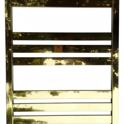 رادیاتور حوله خشک کن کلاسیک مدل فلت طلایی براق اواتز